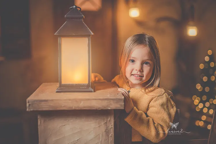 Navidad fotos para niños en Barcelona