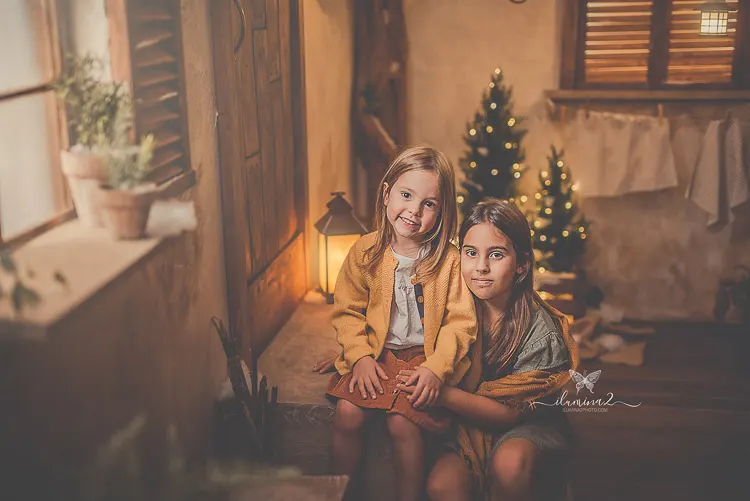Reportajes de fotos navideñas para niños