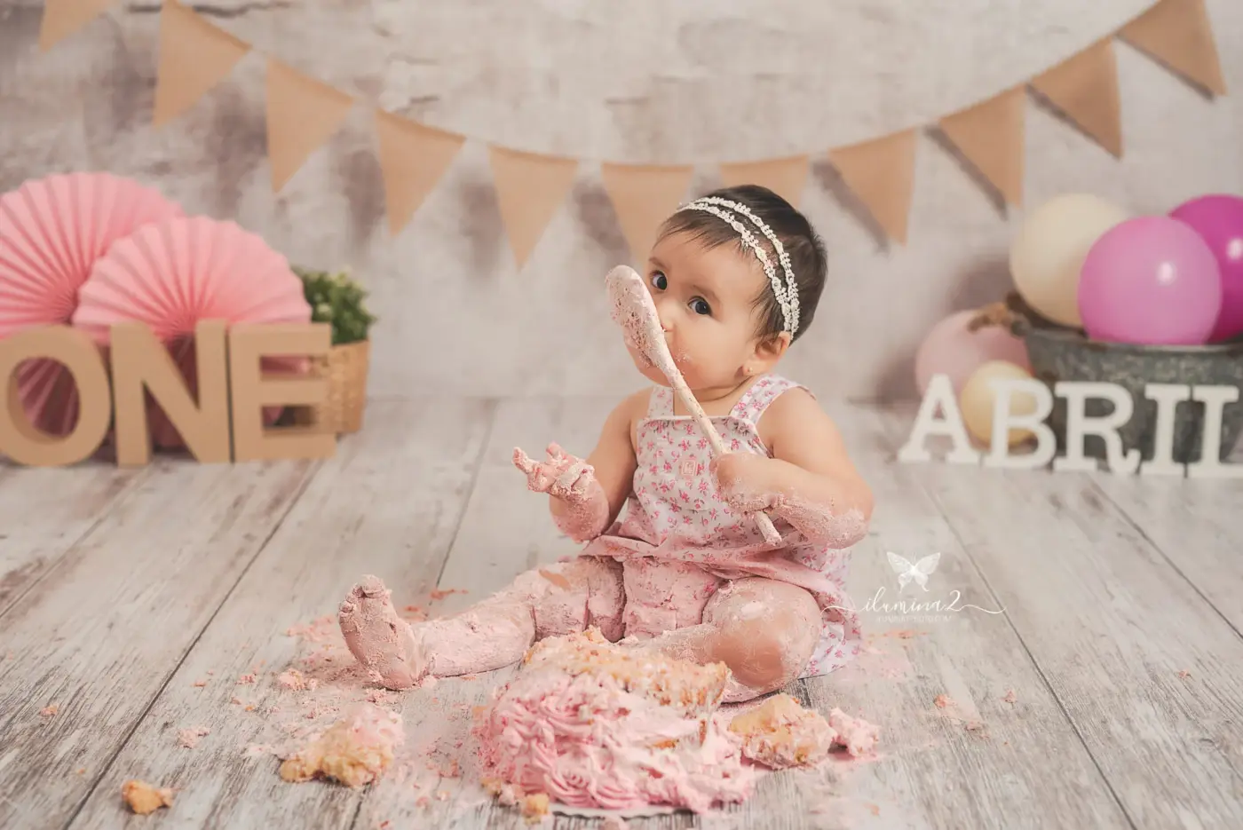 Reportaje fotográfico Smash the Cake