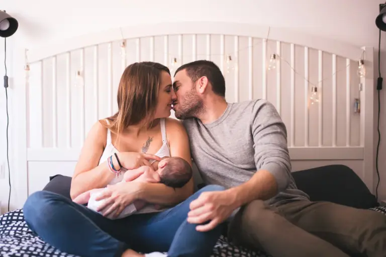 Sesión de recién nacidos en casa