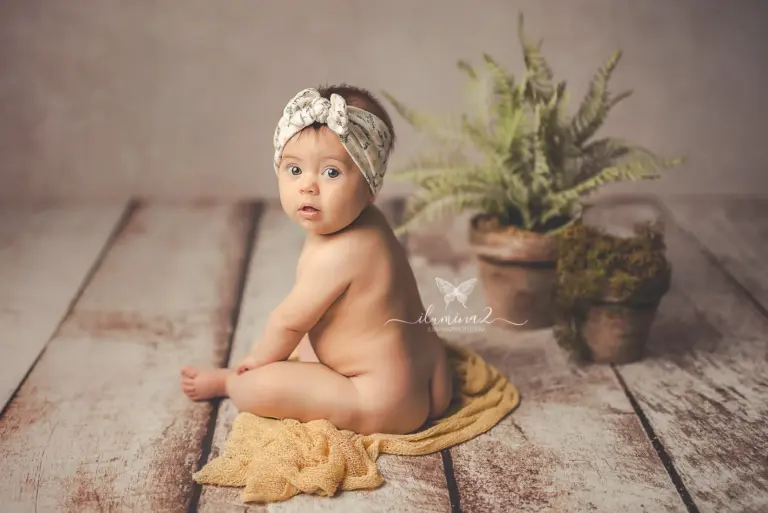 Sesión de fotos de bebé en Molins de Rei.