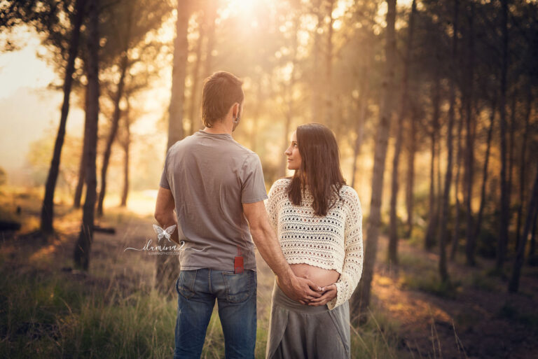 Sesión de fotos de embarazo en Santa Coloma de Gramenet