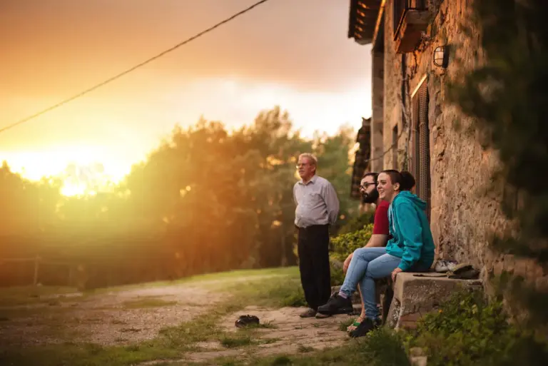 Sesión de fotos de familia en Vic