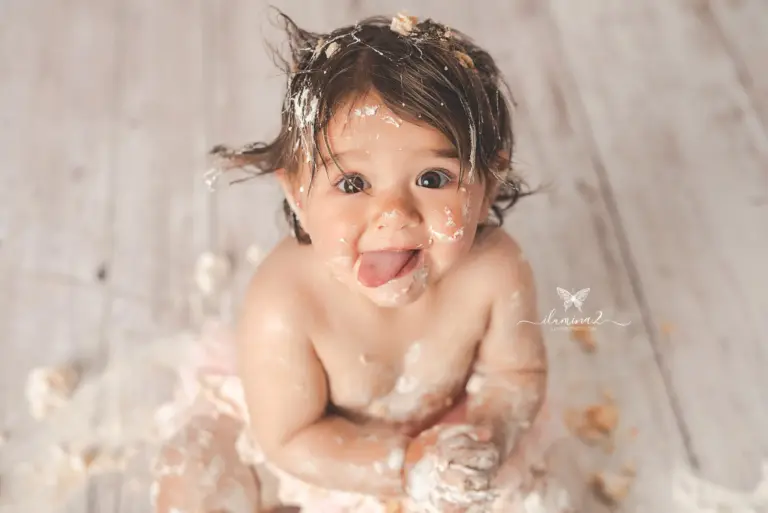 Sesión de fotos Smash Cake en Castelldefels