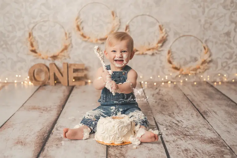 Sesión de fotos Smash Cake en Sabadell