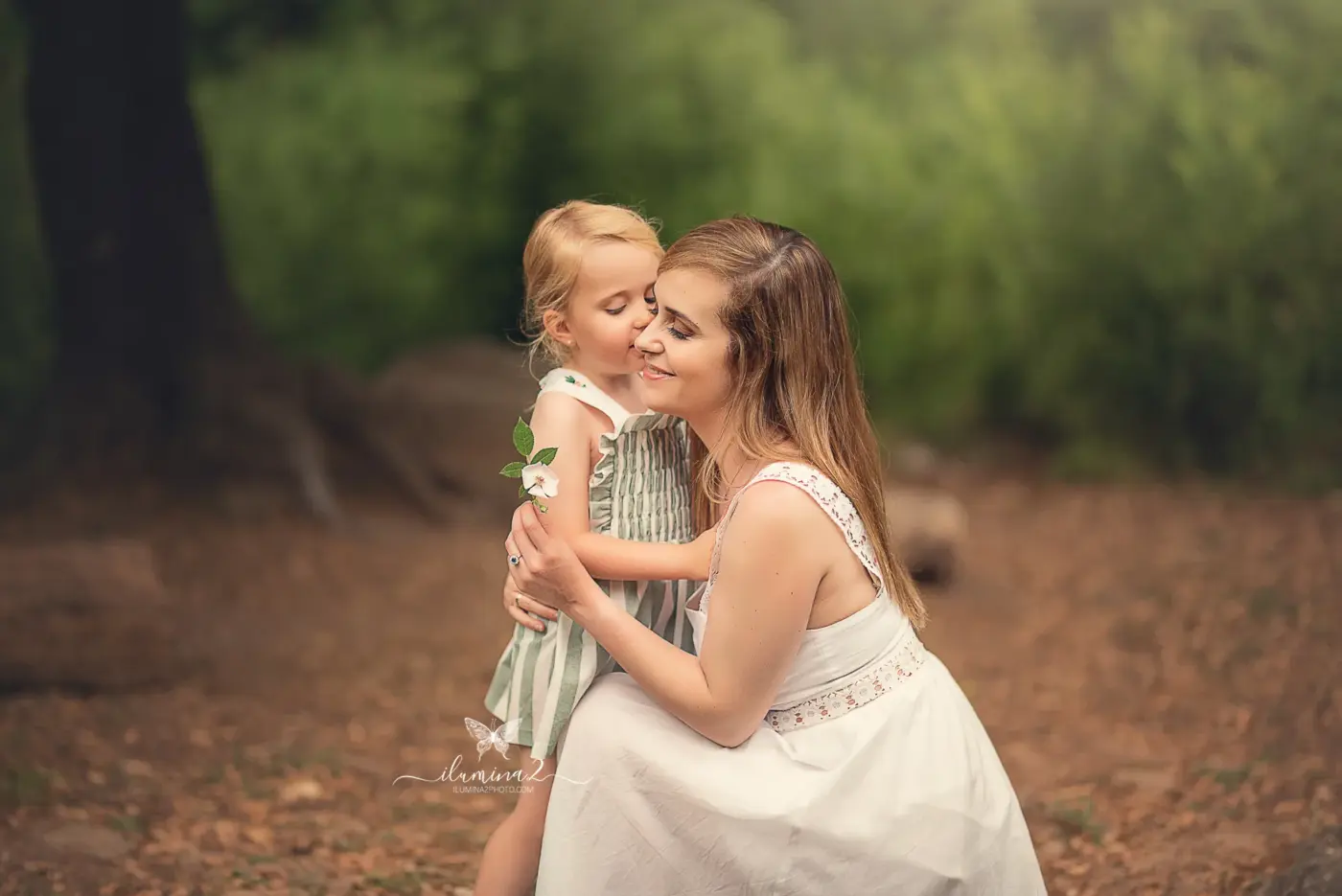Sesiones de fotos familiares en el río