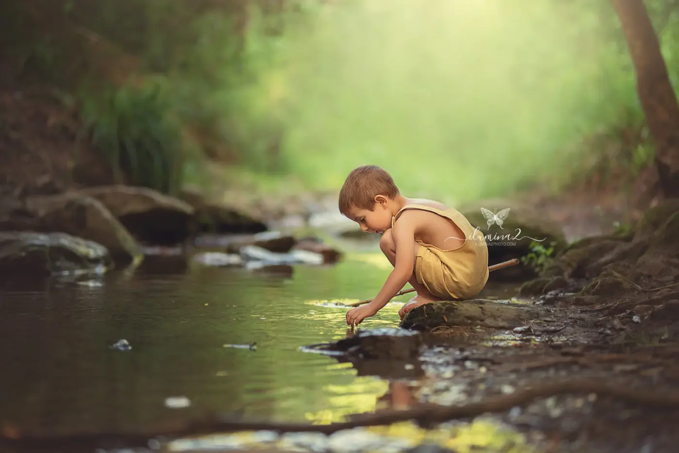 Reportaje de fotos para niños