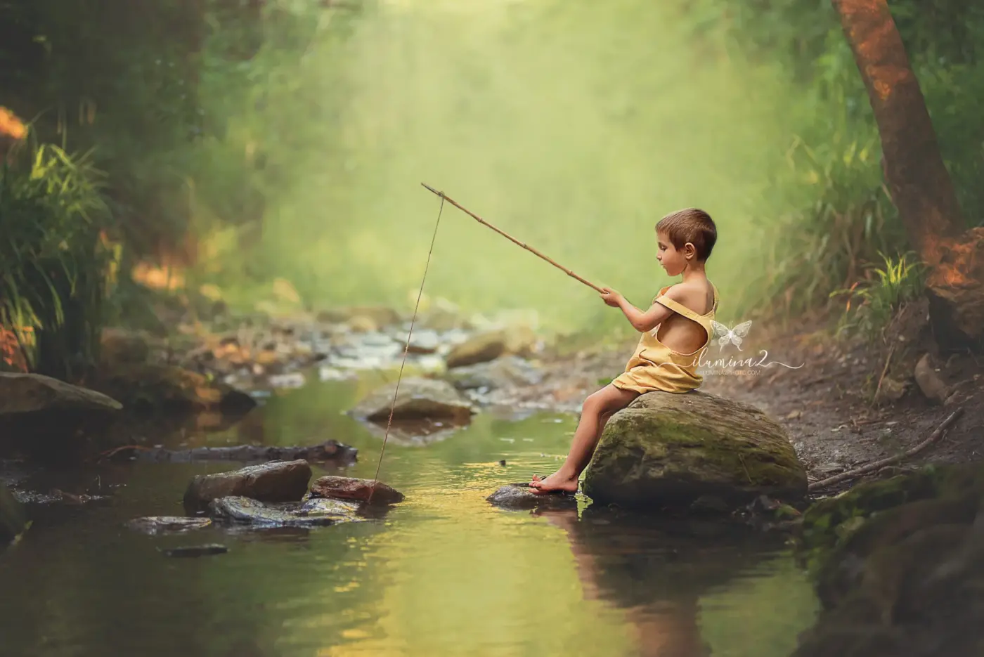 Sesiones de fotos de niños en exterior