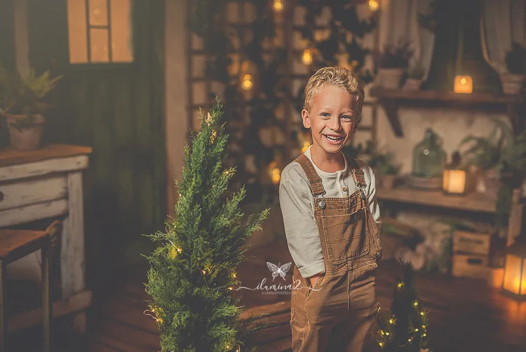 Reportaje de fotos para navidades para niños y familias