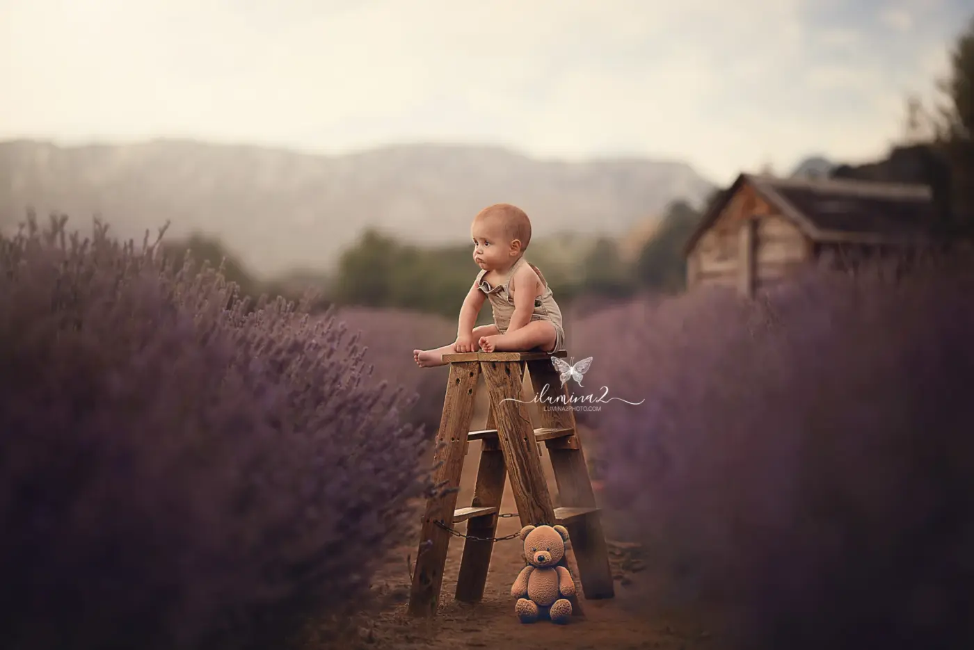 Reportajes de fotos infantiles para niños en Barcelona al aire libre galeria