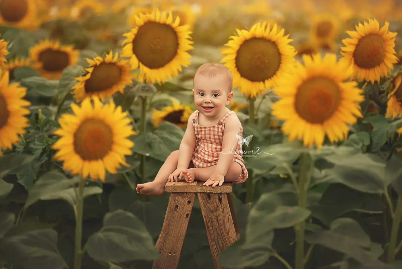 Sesión de fotos para niños en exterior en Barcelona
