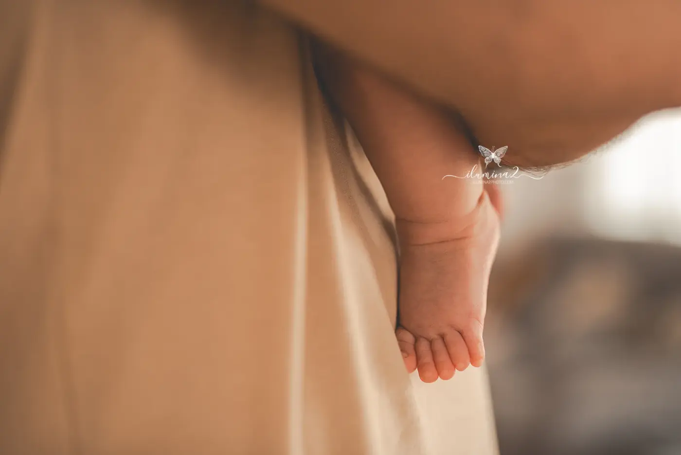 Sesión para bebés en casa en Barcelona