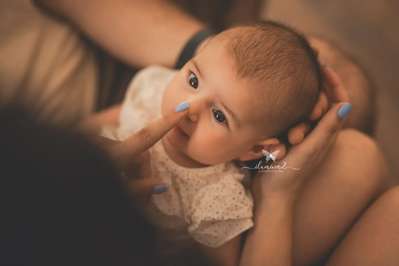 Sesión para bebés en casa en Barcelona