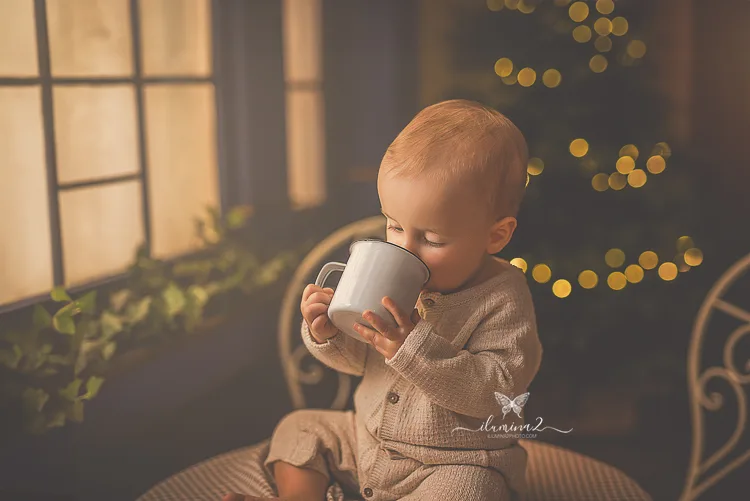 Sesiones de fotos navideñas para niños en Barcelona