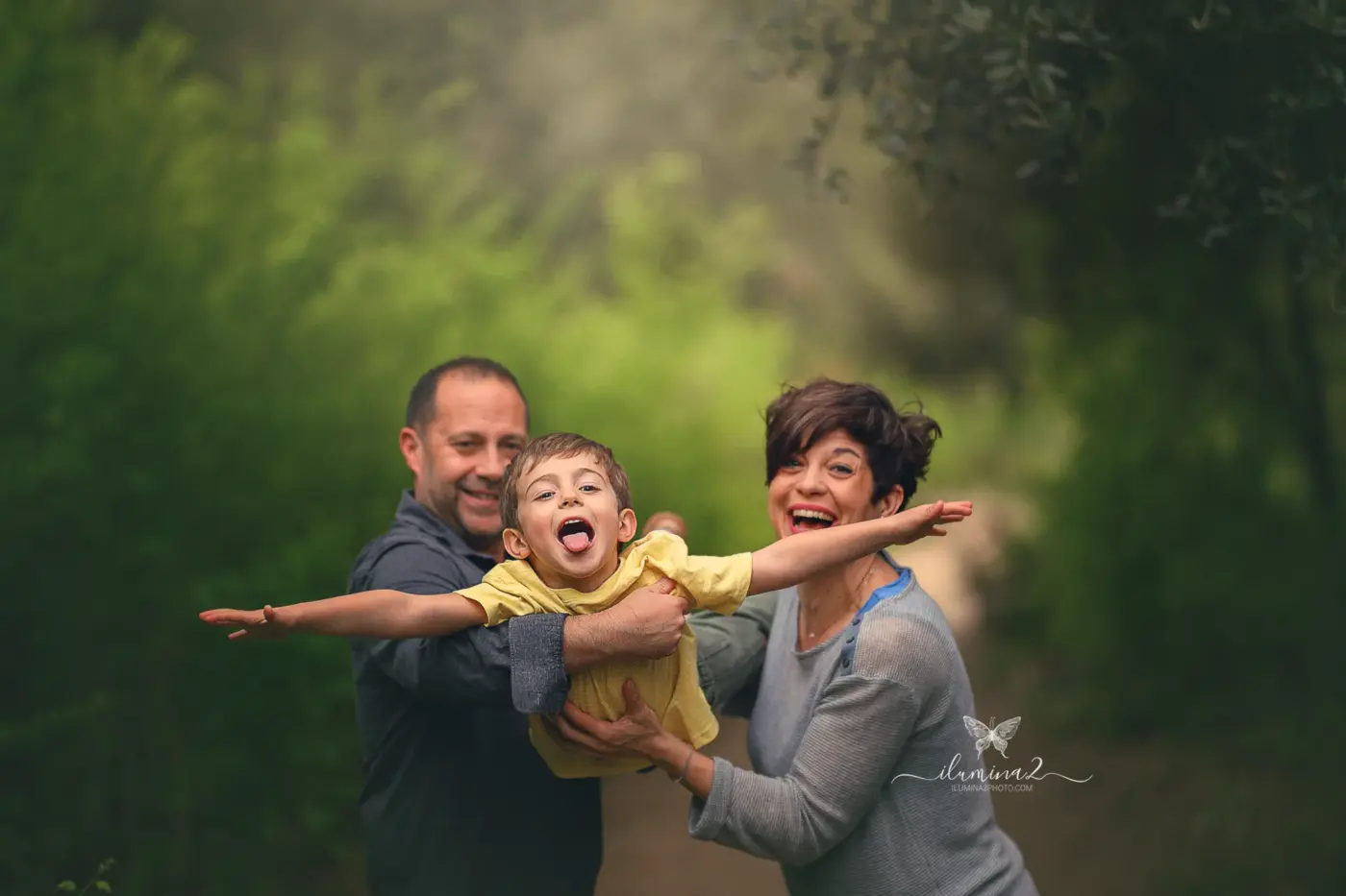 Reportajes de fotos familiares en Barcelona