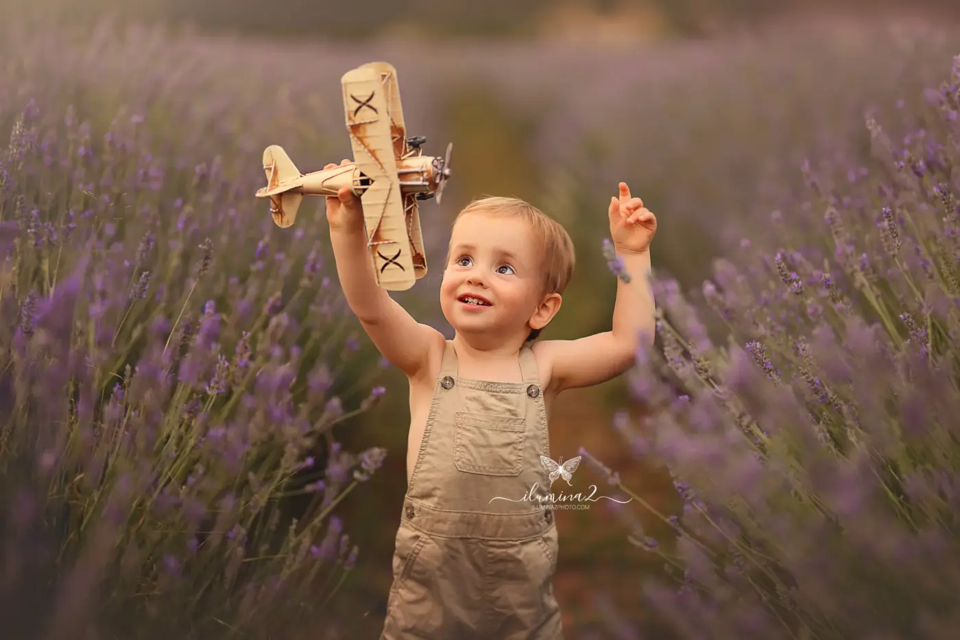 Reportajes de fotos infantiles en el campo