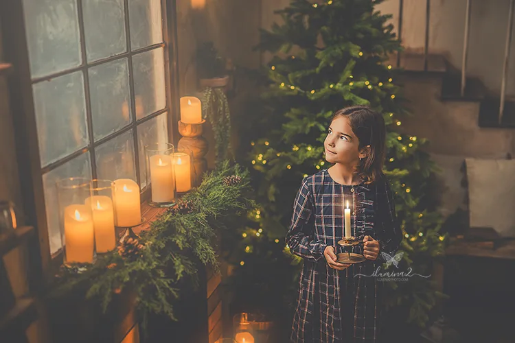 Reportaje de fotos de Navidad para niños