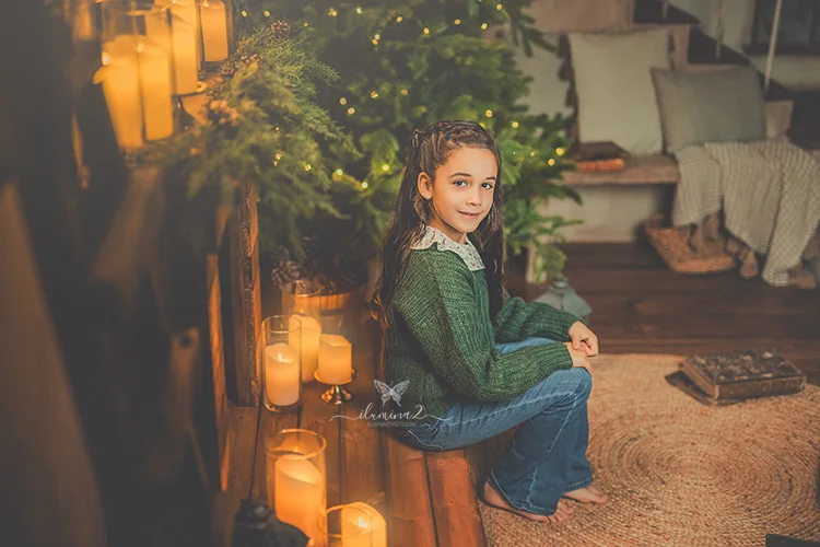 Reportajes de fotos Navideños para niños en Barcelona