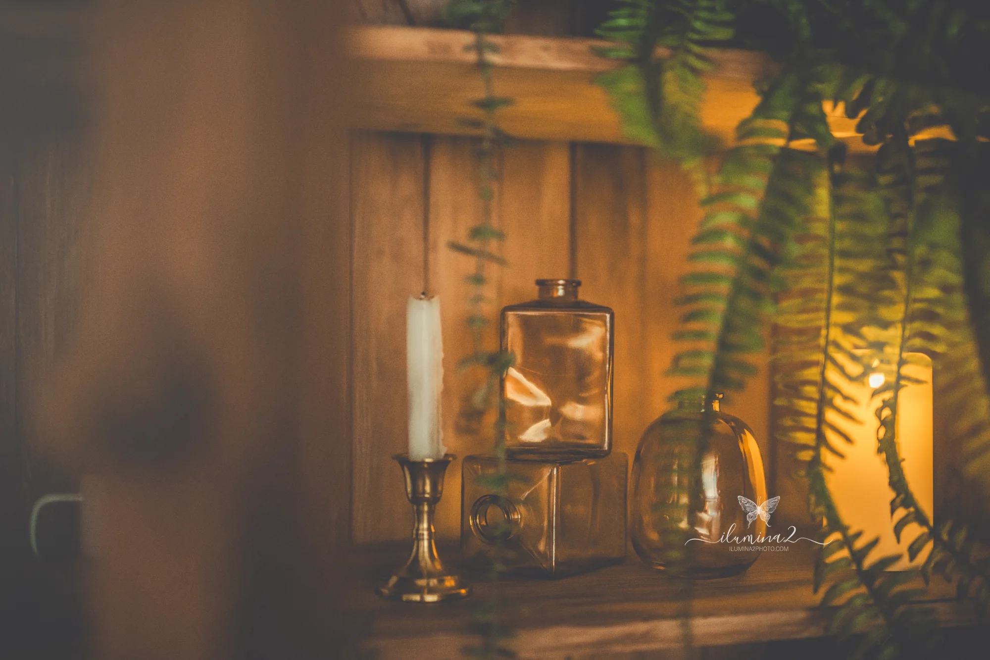 Detalle del decorado navideño artesanal en Ilumina2 Photo