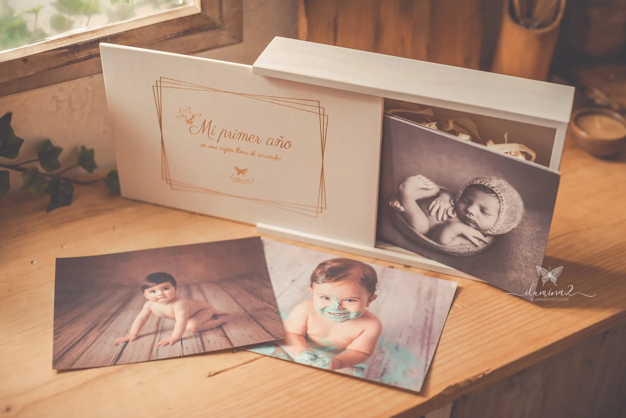 fotos del crecimiento del bebé durante su primer año