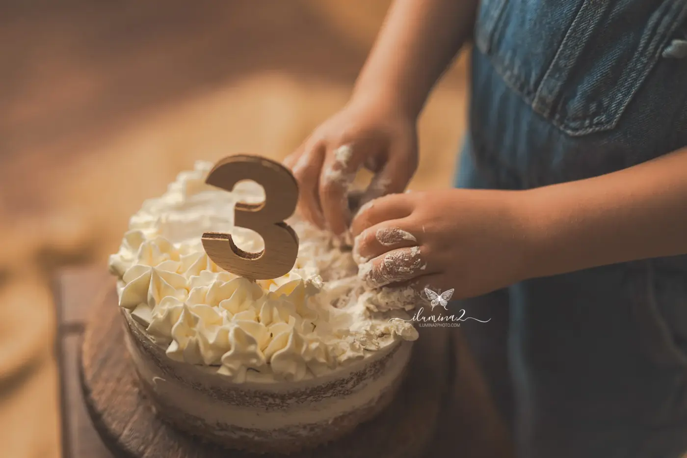 Ropa de recambio para una sesión infantil con pintura y pastel