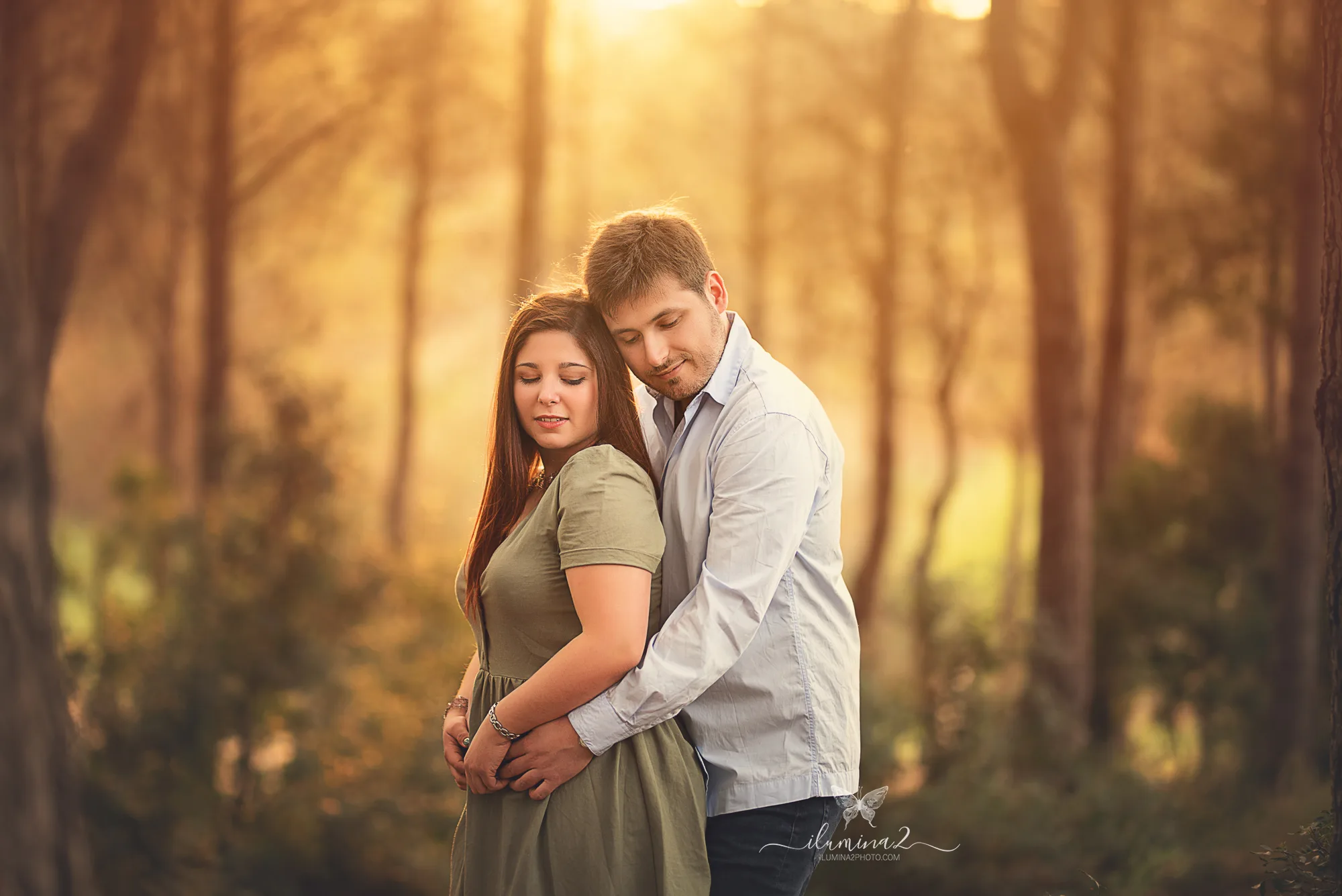 tarjeta regalo para sesión de fotos de pareja en Barcelona con estilo natural y emotivo